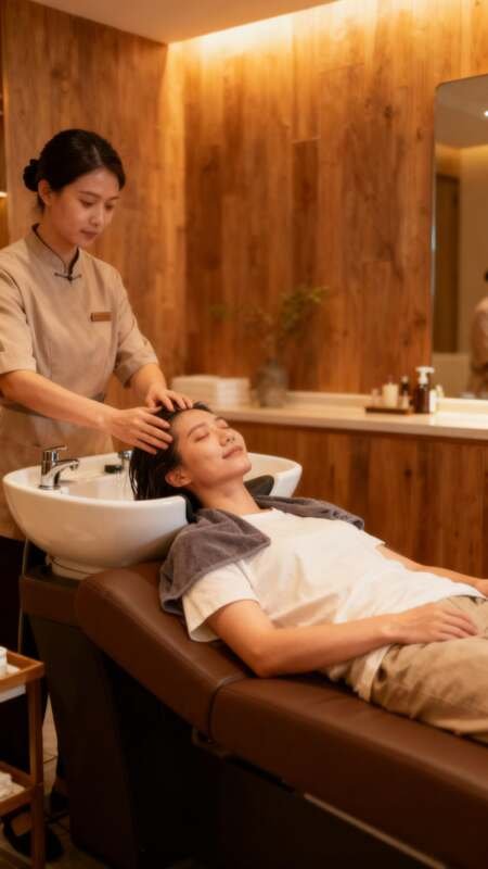 Relaxing Scalp Therapy